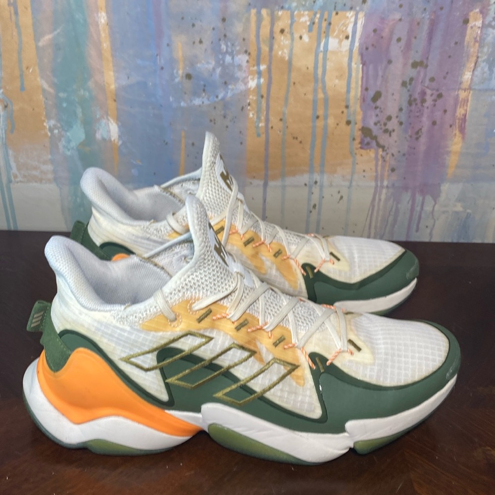 Adidas Mahomes 1 Impact FLX Khaki Green Mens size 11.5